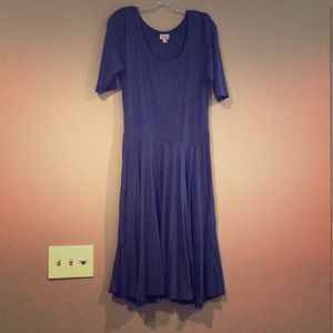 Heathered blue (almost chambray looking) Nicole!